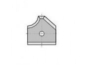 Radius-afschuin profielmes 12 Radius-afschuin profielmes 12