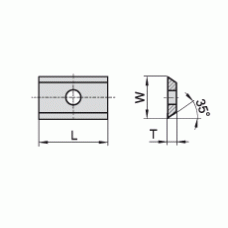 Wisselmessen Z=2 KCR05 (21.6 x 12.0 x 1.5 mm) 35° 10 stuks (1.3.A1) Wisselmessen Z=2 KCR05 (21.6 x 12.0 x 1.5 mm) 35° 10 stuks (1.3.A1)