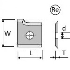 Afrondmes Re KCR08 12.0 x 14.5 x 2.0 mm d=4,0 r=2,0 10 stuk(s) Afrondmes Re KCR08 12.0 x 14.5 x 2.0 mm d=4,0 r=2,0 10 stuk(s)