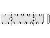 Wisselmes - Keermes met spaanbreken W=12mm T=1.5 mm α=35º Wisselmes - Keermes met spaanbreken W=12mm T=1.5 mm α=35º