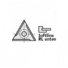 Driehoekmes MG18 22x19x2 mm 30º d=6.5 softline links Driehoekmes MG18 22x19x2 mm 30º d=6.5 softline links