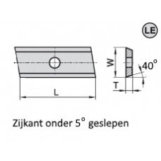 Omkeermes Z=4 MG18 (27 X 12.0 X 1.5 mm 10º links) 40º 10 stuks systeem OPPOLD 81115157 (4.5.E4) Omkeermes Z=4 MG18 (27 X 12.0 X 1.5 mm 10º links) 40º 10 stuks systeem OPPOLD 81115157 (4.5.E4)