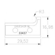 Profielmes systeem OPPOLD uitvoering G5413006