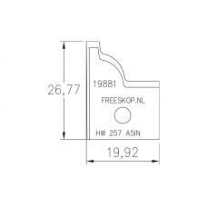 Profielmes systeem OMAS uitvoering : EUK257A5INSO 4.1.F6 Profielmes systeem OMAS uitvoering : EUK257A5INSO 4.1.F6