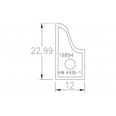 Profielmes systeem OMAS uitvoering : K48026B200 (4.3.B1)