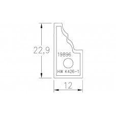 Profielmes systeem OMAS uitvoering : K48026B300 (4.3.C1)