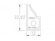 Profielmessen voor freeskop OMAS K426-1