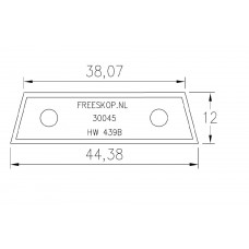 Profielmes systeem OMAS uitvoering : K48039B1000 (4.2.D3) Profielmes systeem OMAS uitvoering : K48039B1000 (4.2.D3)