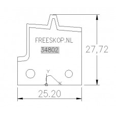 Profielmes systeem OERTLI uitvoering : KP419268