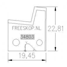 Profielmes systeem OERTLI uitvoering : KP419266