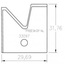 Profielmes systeem OMAS uitvoering : 73584-C3 Profielmes systeem OMAS uitvoering : 73584-C3