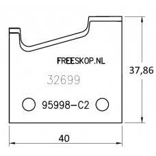 Profielmes systeem OMAS uitvoering : 95998-C2