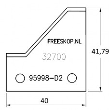 Profielmes systeem OMAS uitvoering : 95998-D2