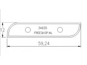 Profielmessen voor freeskop OMAS K427-1