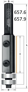 Kantenfrezen CMT met wisselmessen 657 1